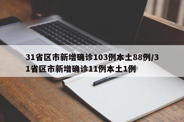 31省区市新增确诊103例本土88例/31省区市新增确诊11例本土1例